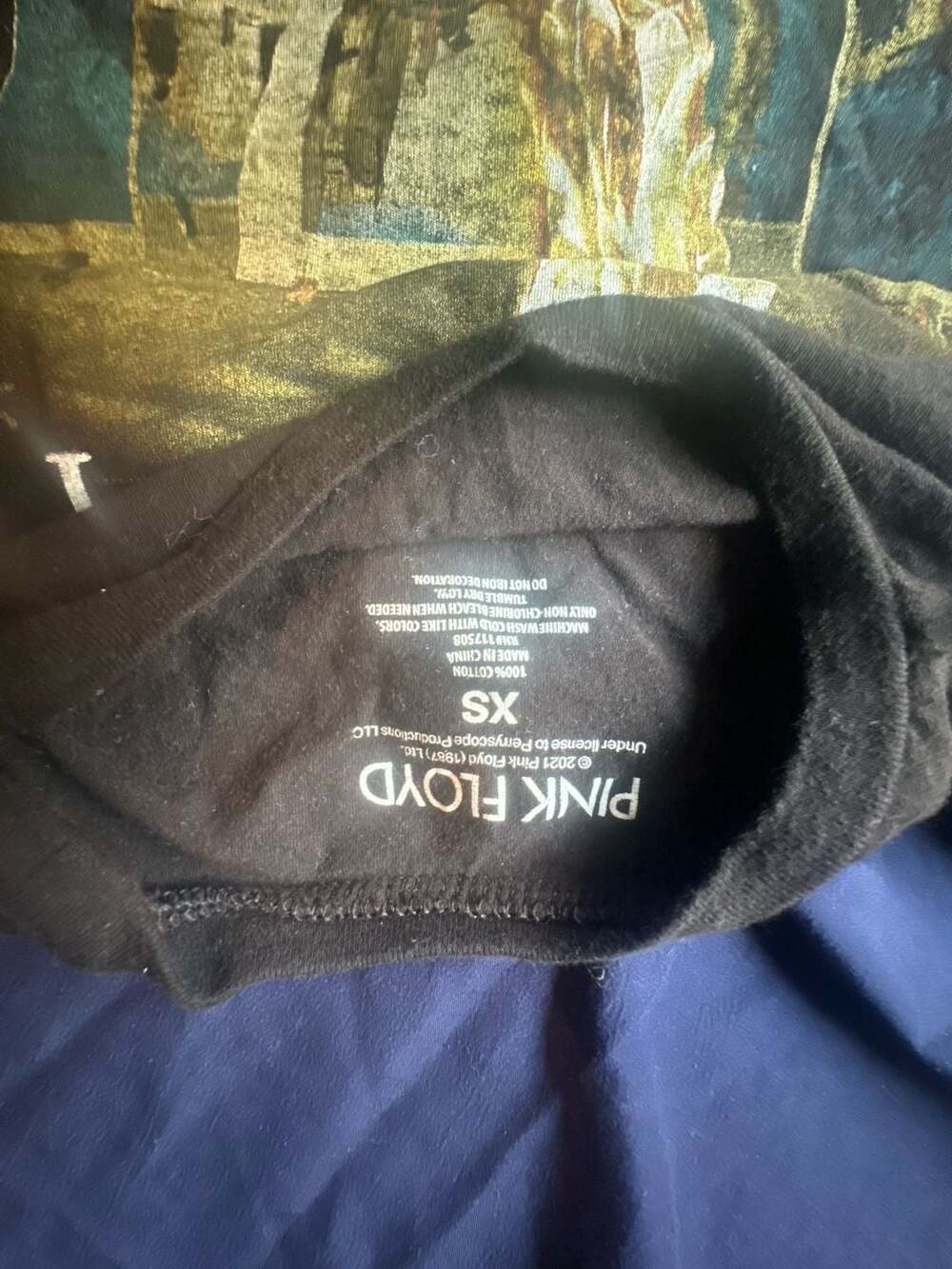 Pink Floyd "Why Pink Floyd?" 2021 Licensed Graphic Crop Top Tee